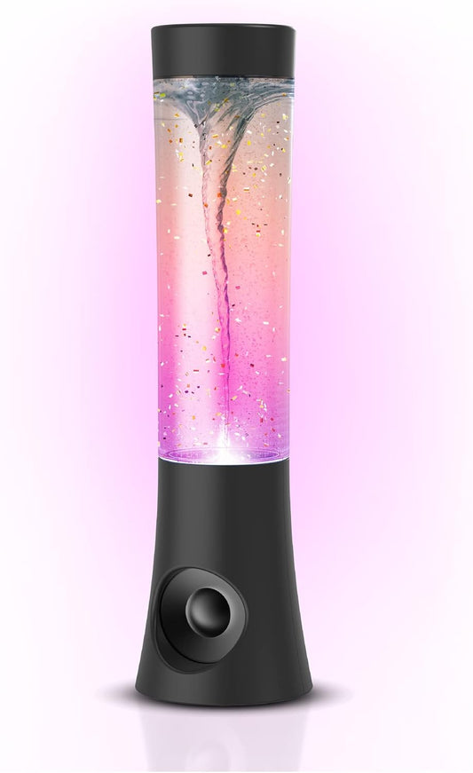Vortex Tornado TWS Bluetooth Speaker, 7 LED Light Show, Portable Speaker, Tornado Feature, Home and Outdoor Speaker, Rechargeable Speaker