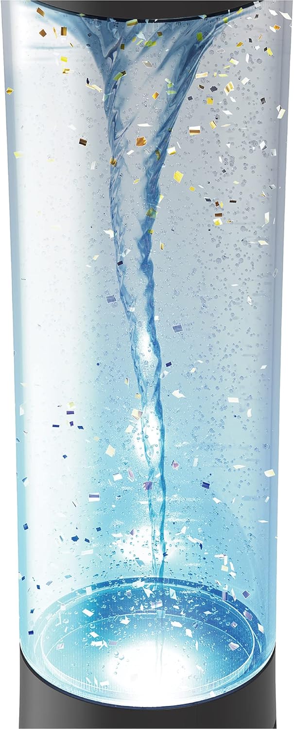 Vortex Tornado TWS Bluetooth Speaker, 7 LED Light Show, Portable Speaker, Tornado Feature, Home and Outdoor Speaker, Rechargeable Speaker