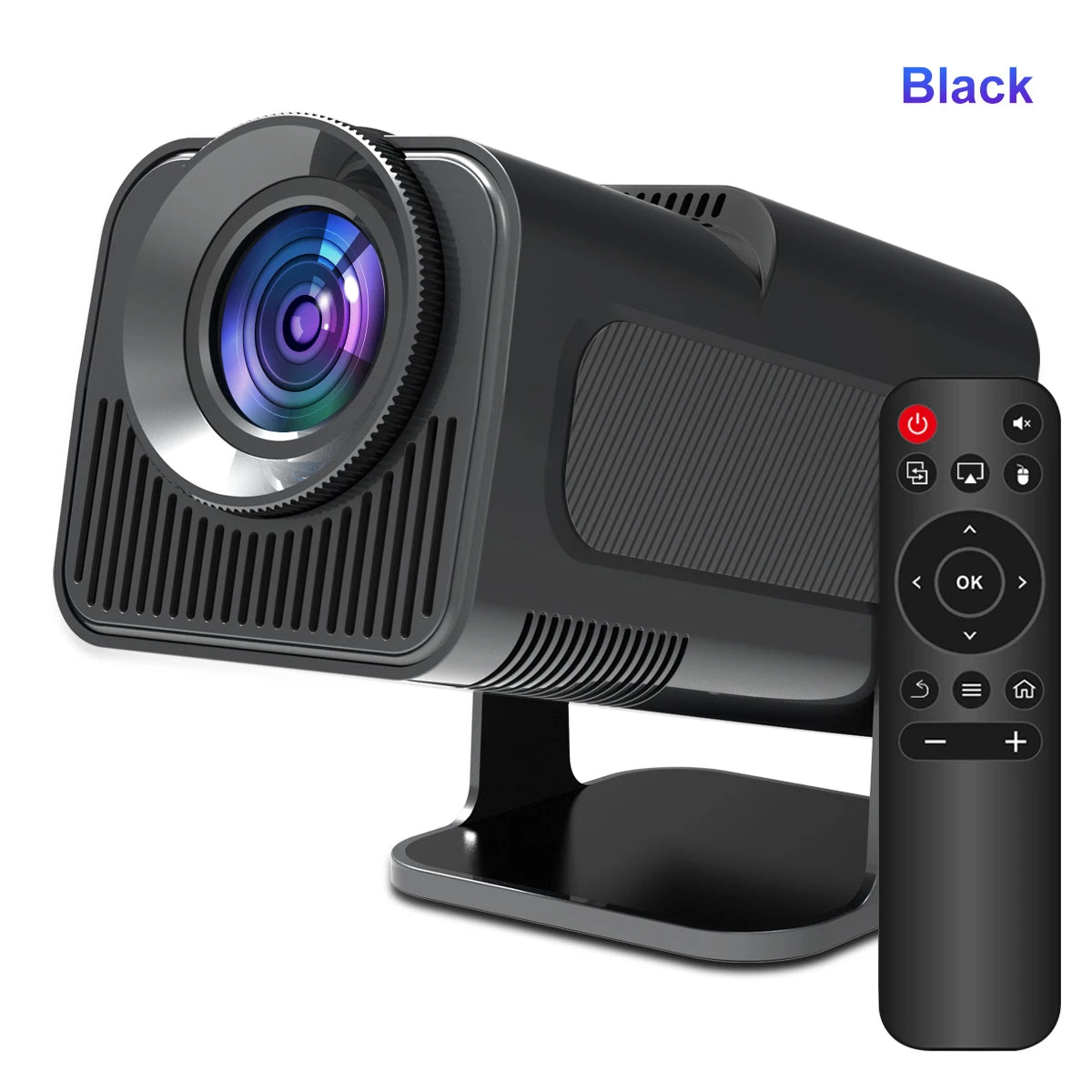 4K 1080P 390ANSI HY320 Dual Wifi6 BT5.0 1920*1080P Cinema Portable Projector 
